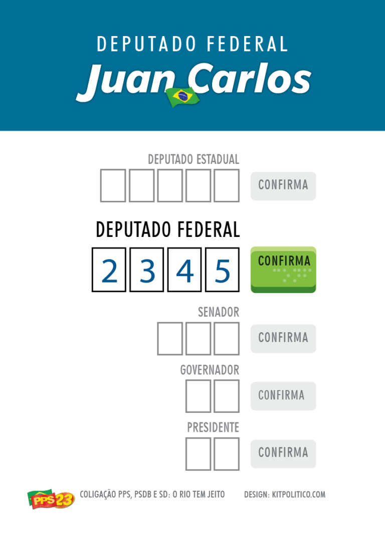 Verso Santinho